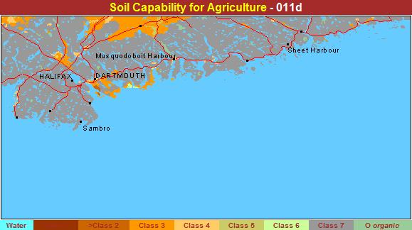 agriculture capability map