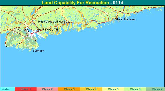 recreation capability map