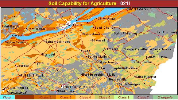 agriculture capability map